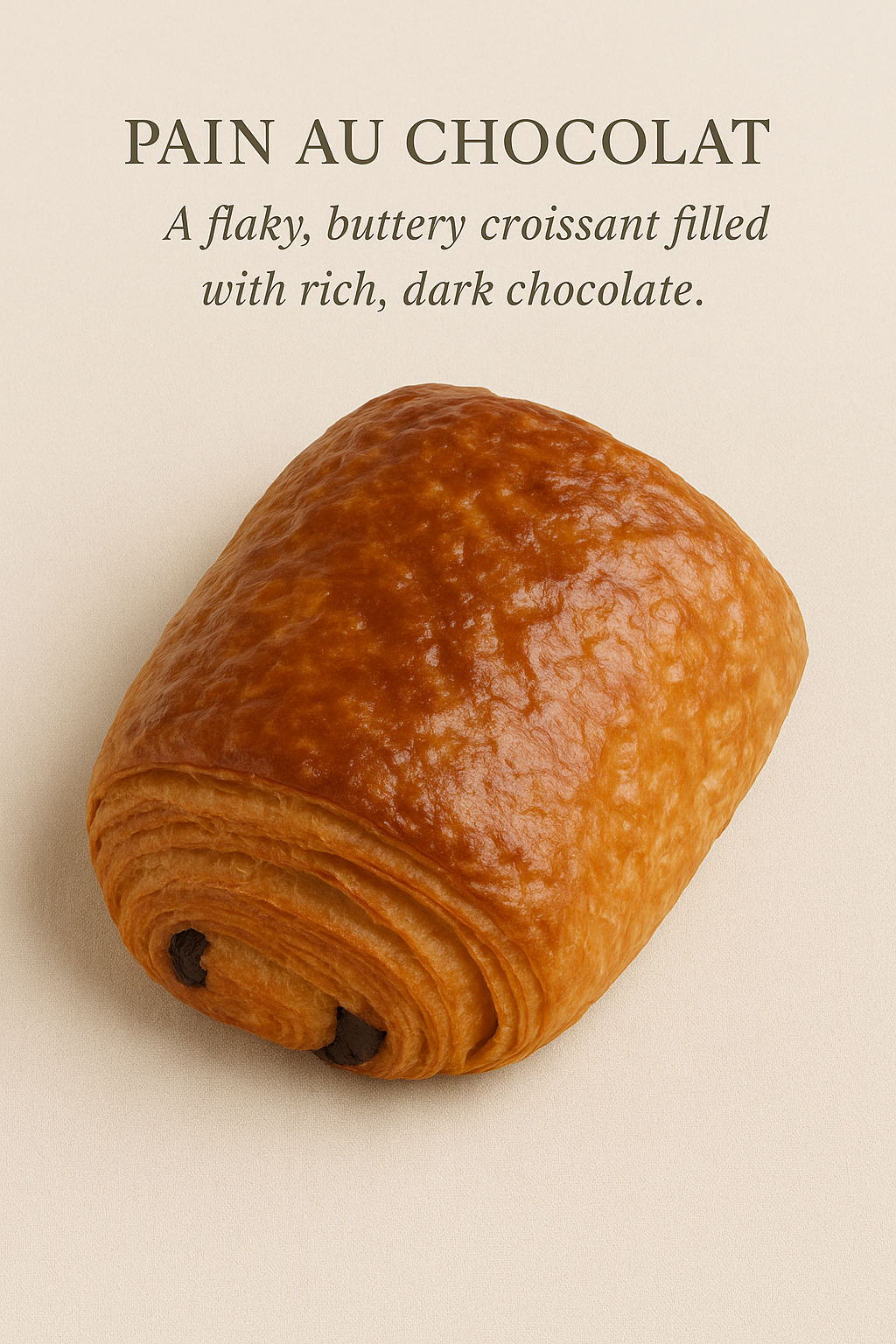 Pain au Chocolat — Flown Fresh from Paris(Pack of 4)