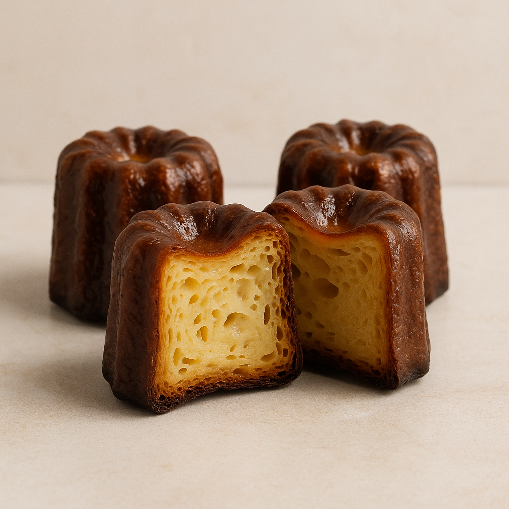 Canelé de Bordeaux — Flown Fresh from Paris(Pack of 4)